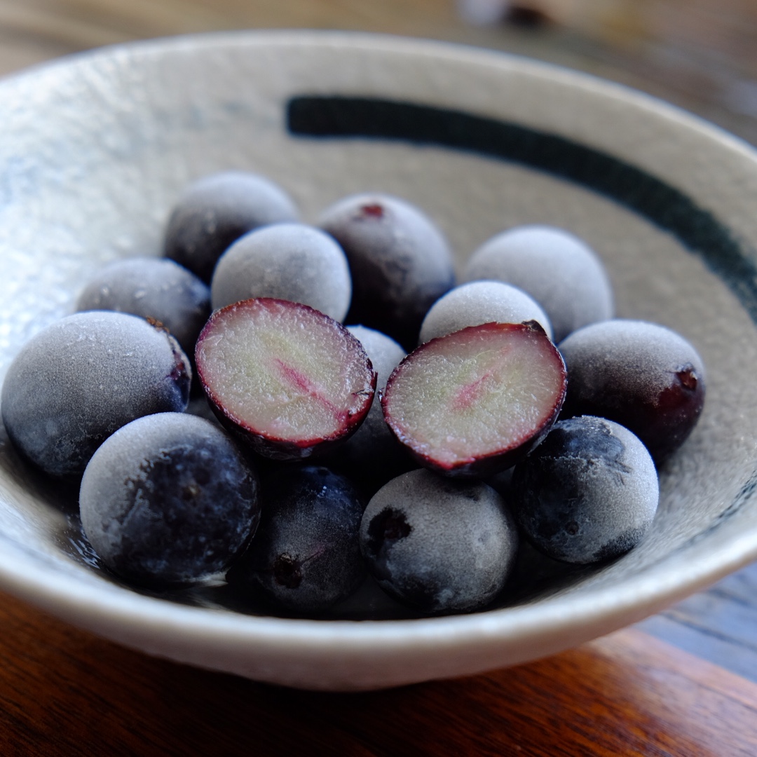 和小池做的冰冻葡萄