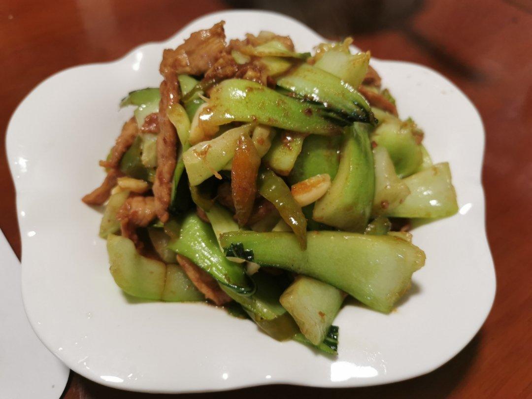 白菜炒肉