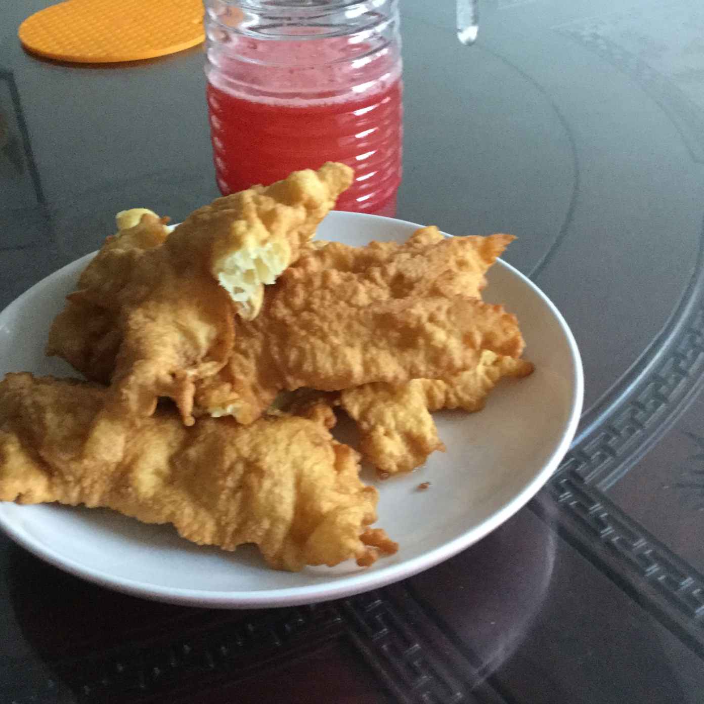 自制油条