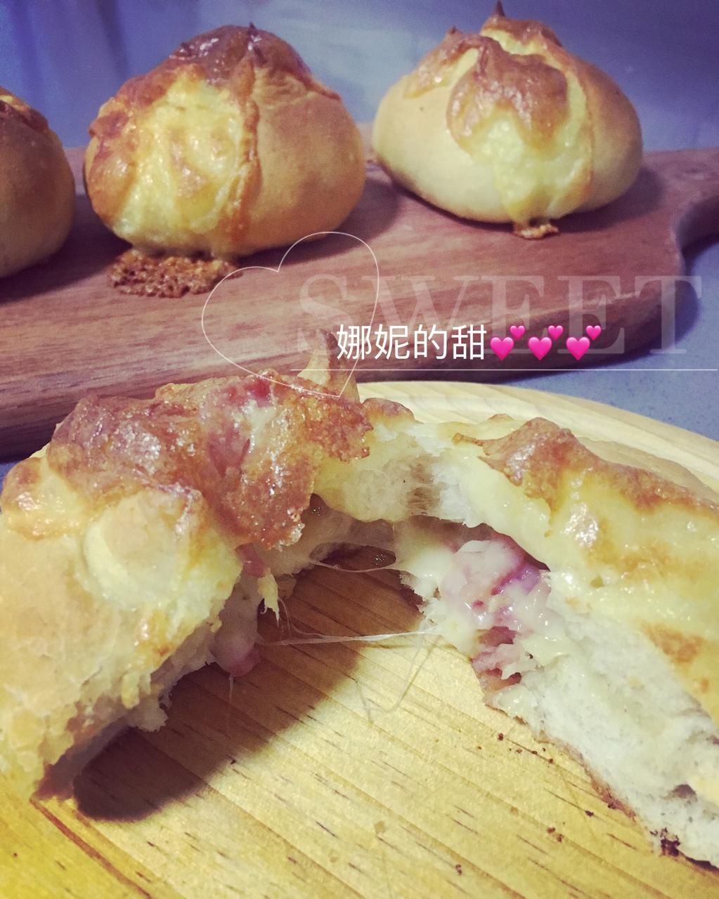 全麦芝士熔岩面包