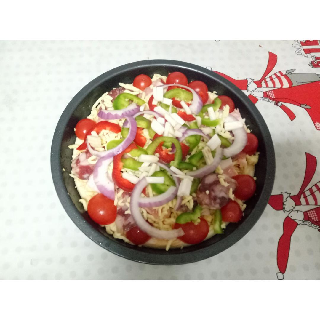 8寸纯手工什锦披萨