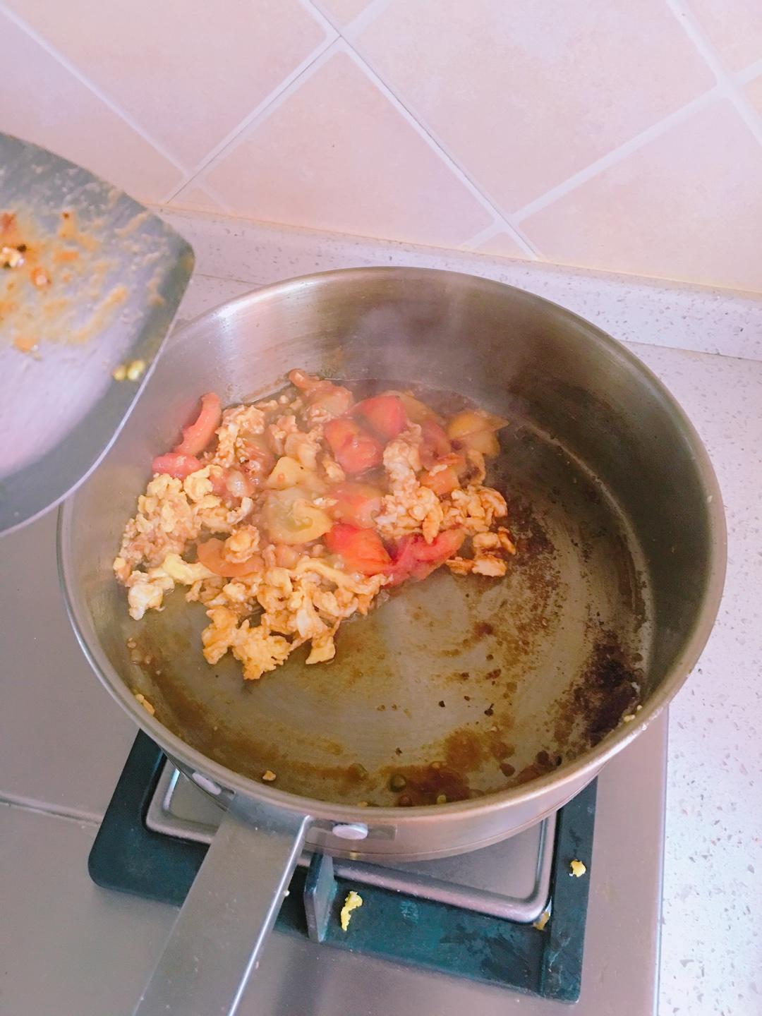 西红柿鸡蛋面🍅的做法 步骤3