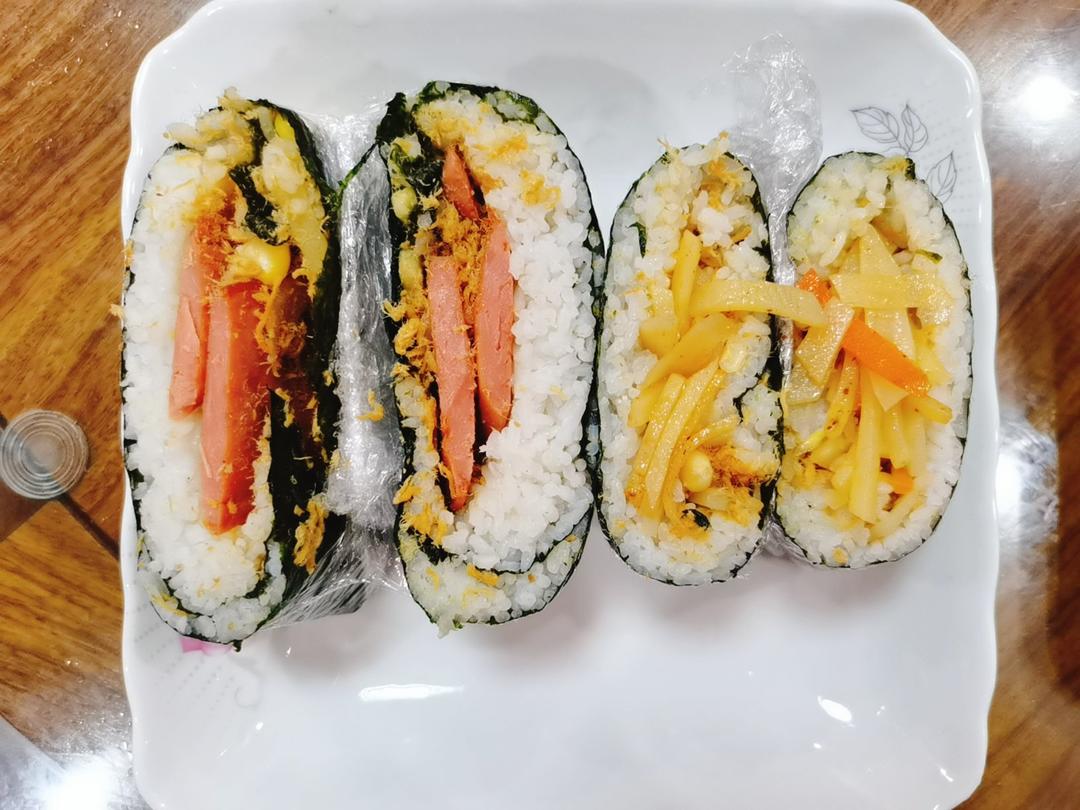 高颜值海苔饭团