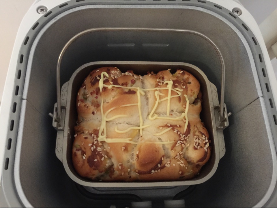 葱花肉松吐司-松下/panasonic面包机版