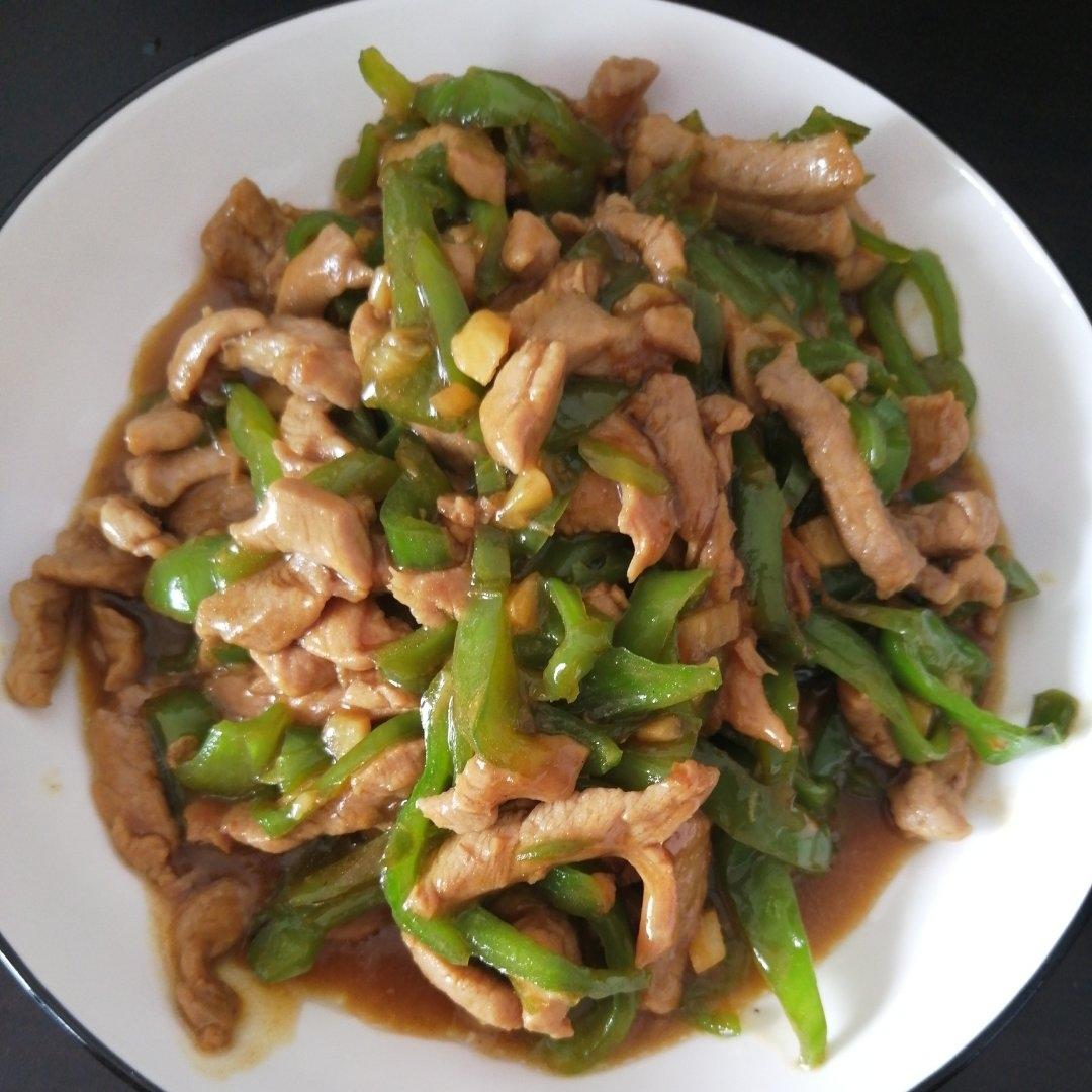 ‼️好吃到舔盘的青椒肉丝盖浇饭