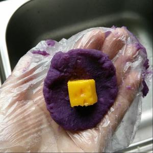 紫薯芒果珍珠球的做法 步骤4