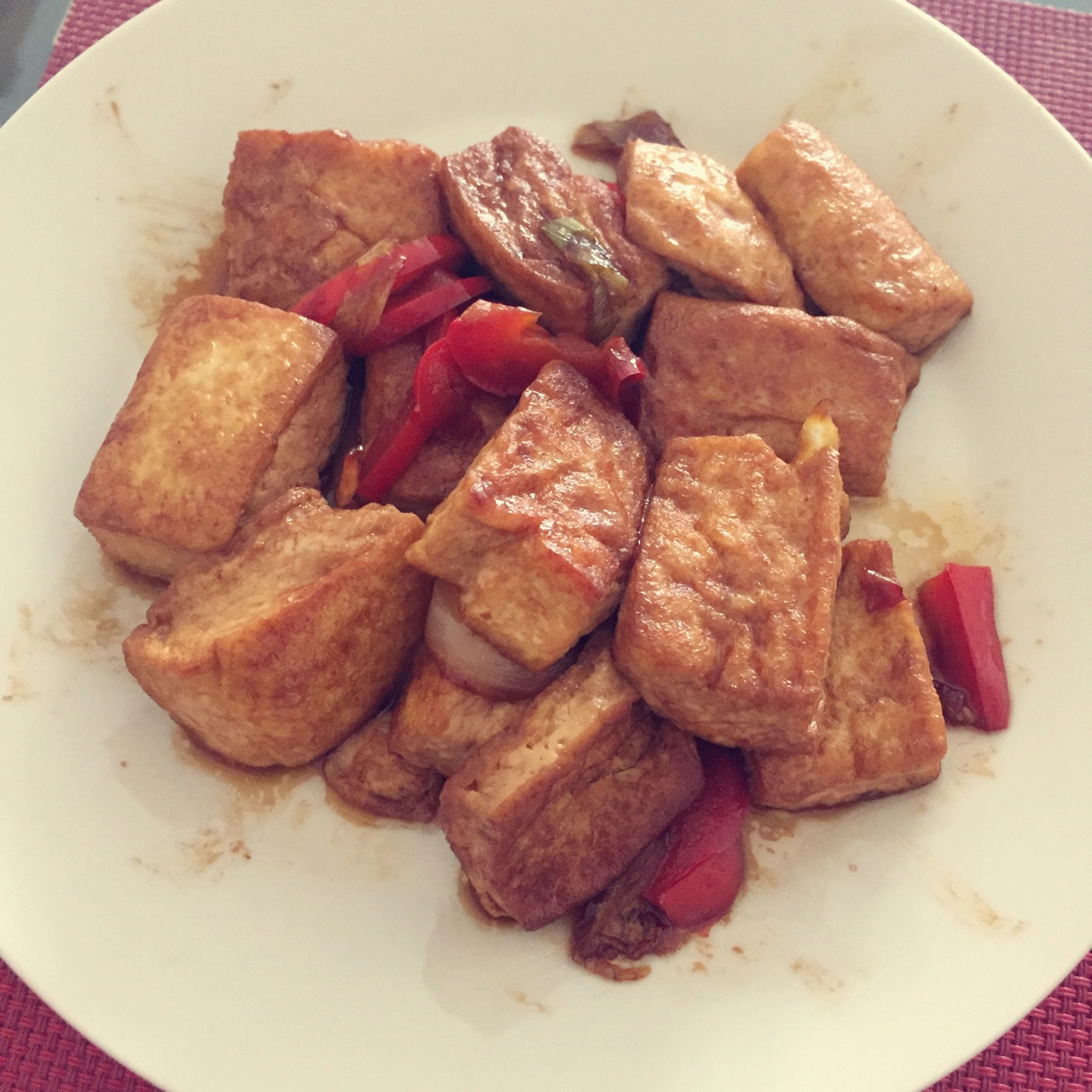 ✨香煎豆腐✨