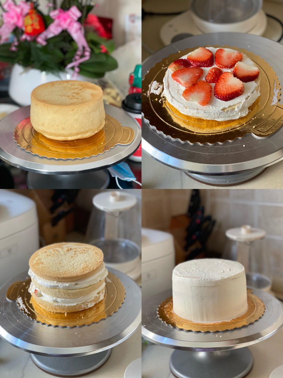 做了几十个，零失败戚风蛋糕