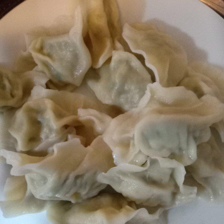 三文鱼三鲜馅饺子