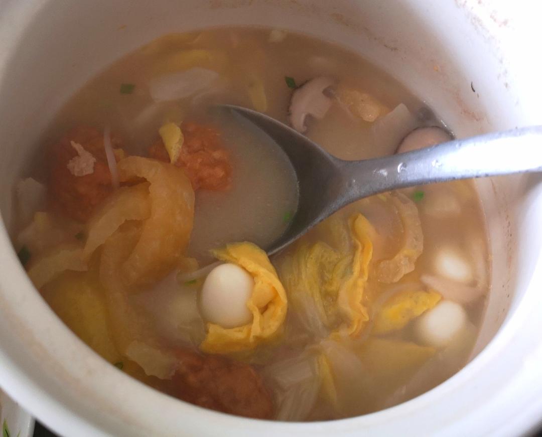 不放一滴油越喝越瘦娃娃菜三鲜汤❗️低脂瘦身