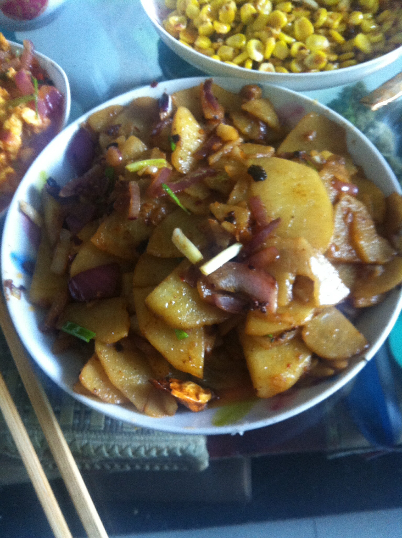 孜然洋葱土豆片