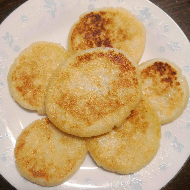松软香糯的豆渣糯米饼🥞