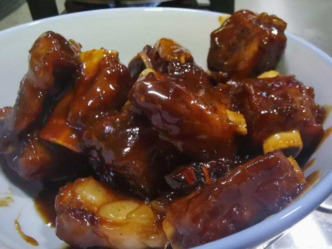 糖醋排骨/糖醋小排（不放油）（12345口诀做出正宗上海本帮）