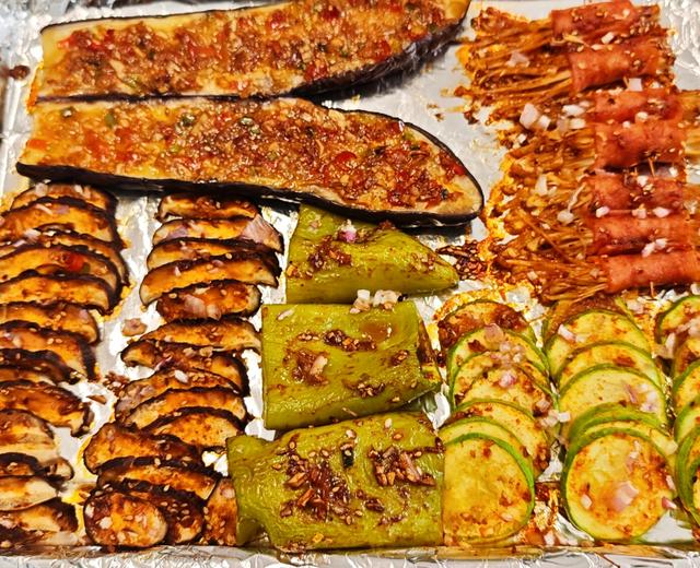 家庭版用烤箱做的烧烤的做法