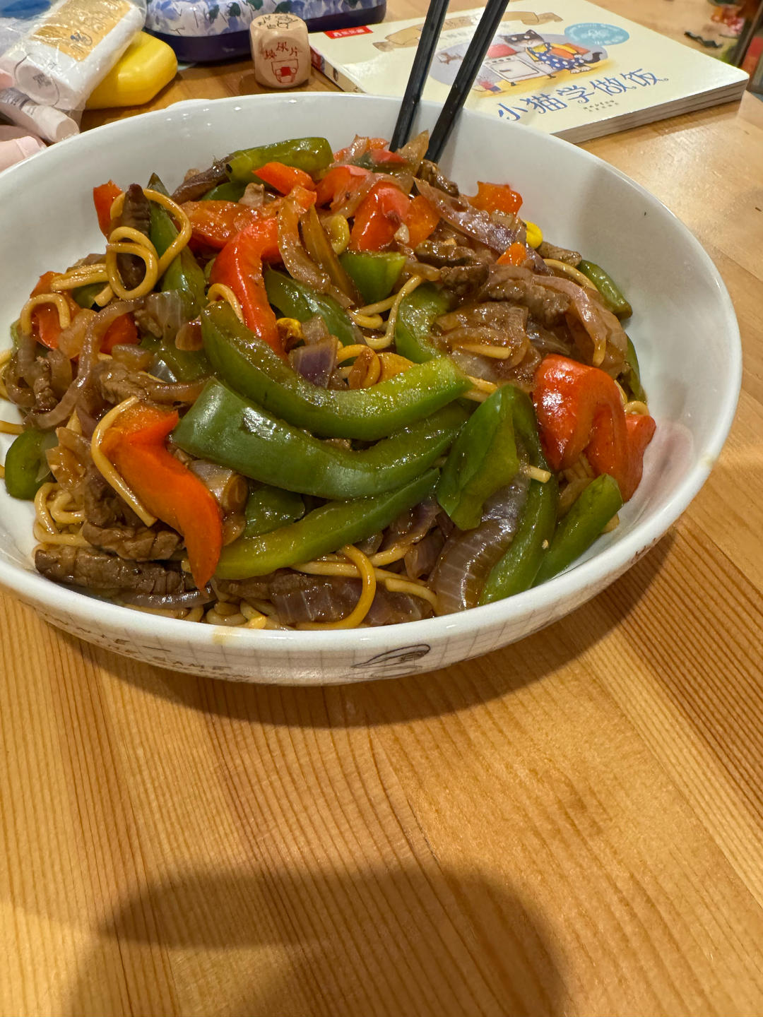 味道不输西餐厅的黑椒牛柳意面