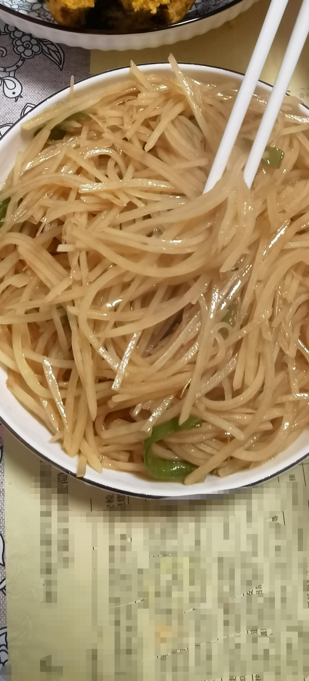 酸辣土豆丝的家常做法 超级下饭