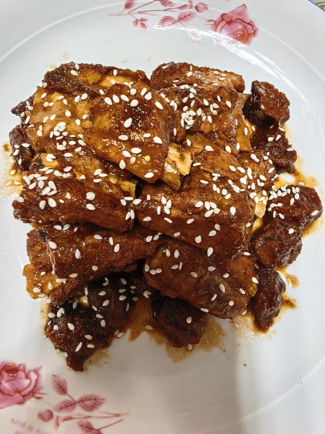 可乐话梅排骨（小孩菜）