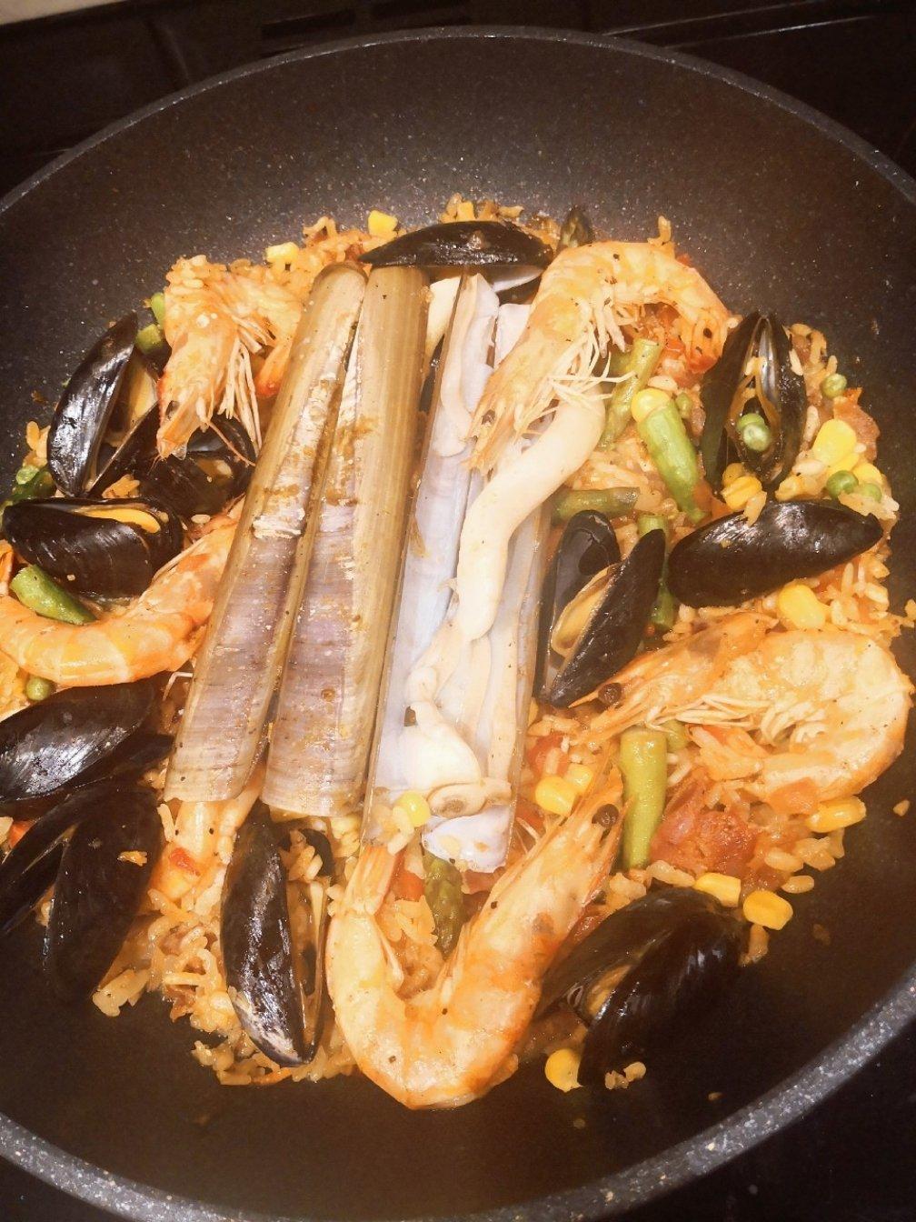 【曼食慢语】Seafood Paella 西班牙海鲜饭