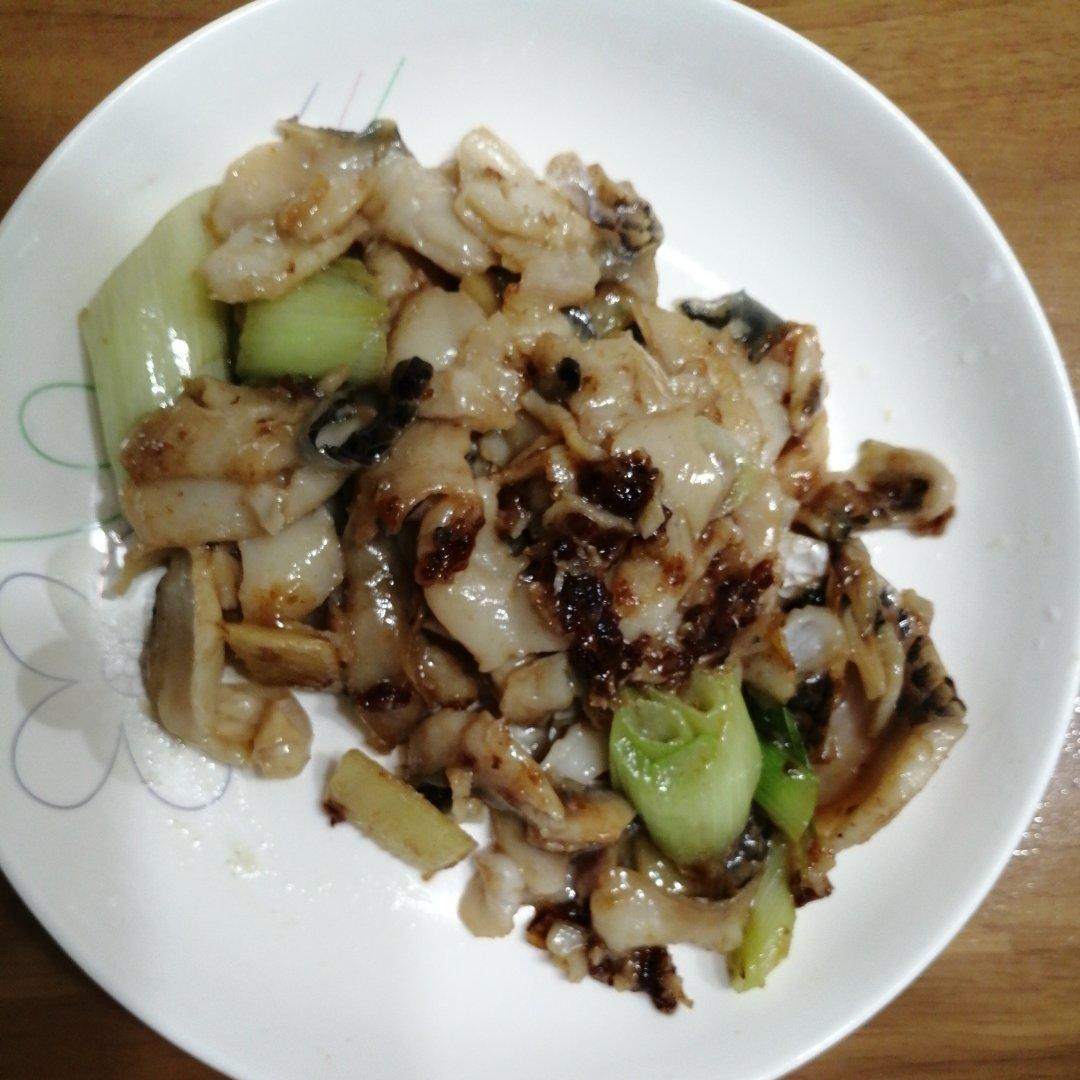 黑鱼片小炒