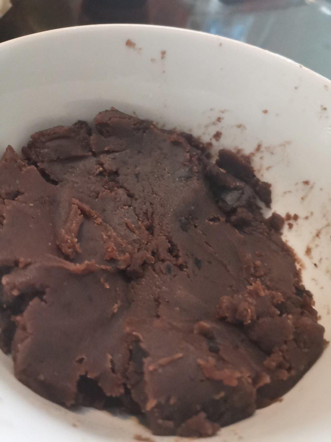 超细腻蛋黄酥豆沙馅