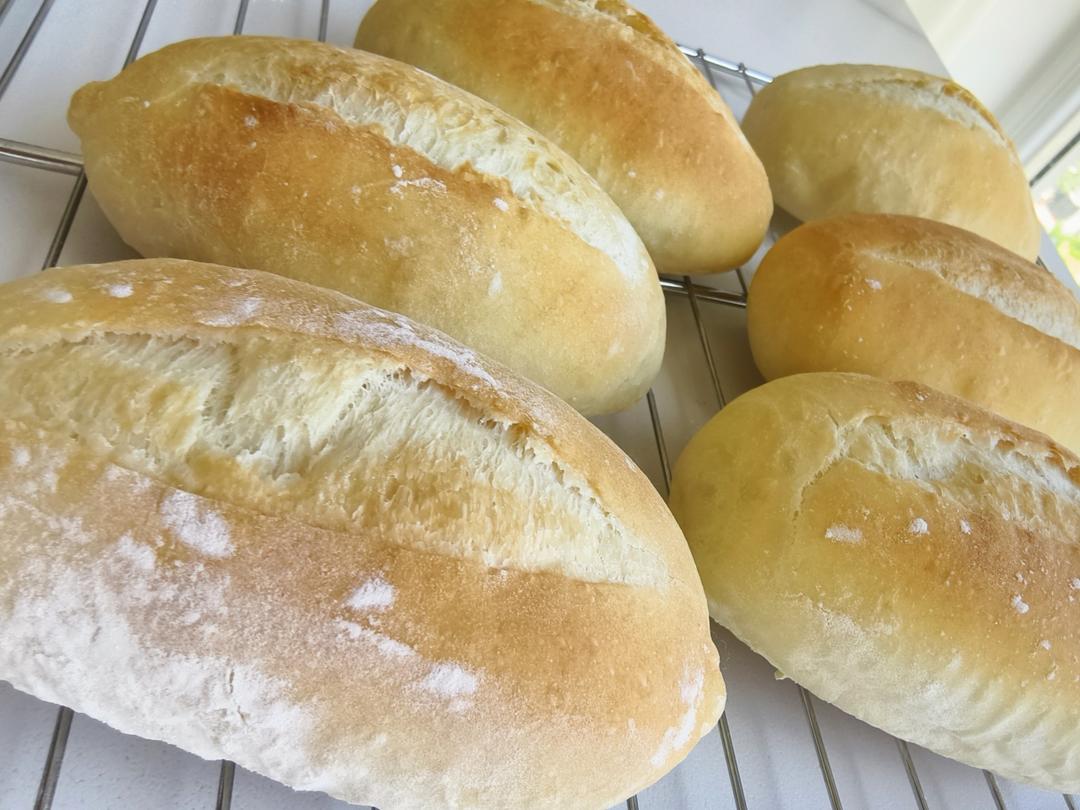 低油糖，皮脆肉嫩、超~级好吃的基础软法包