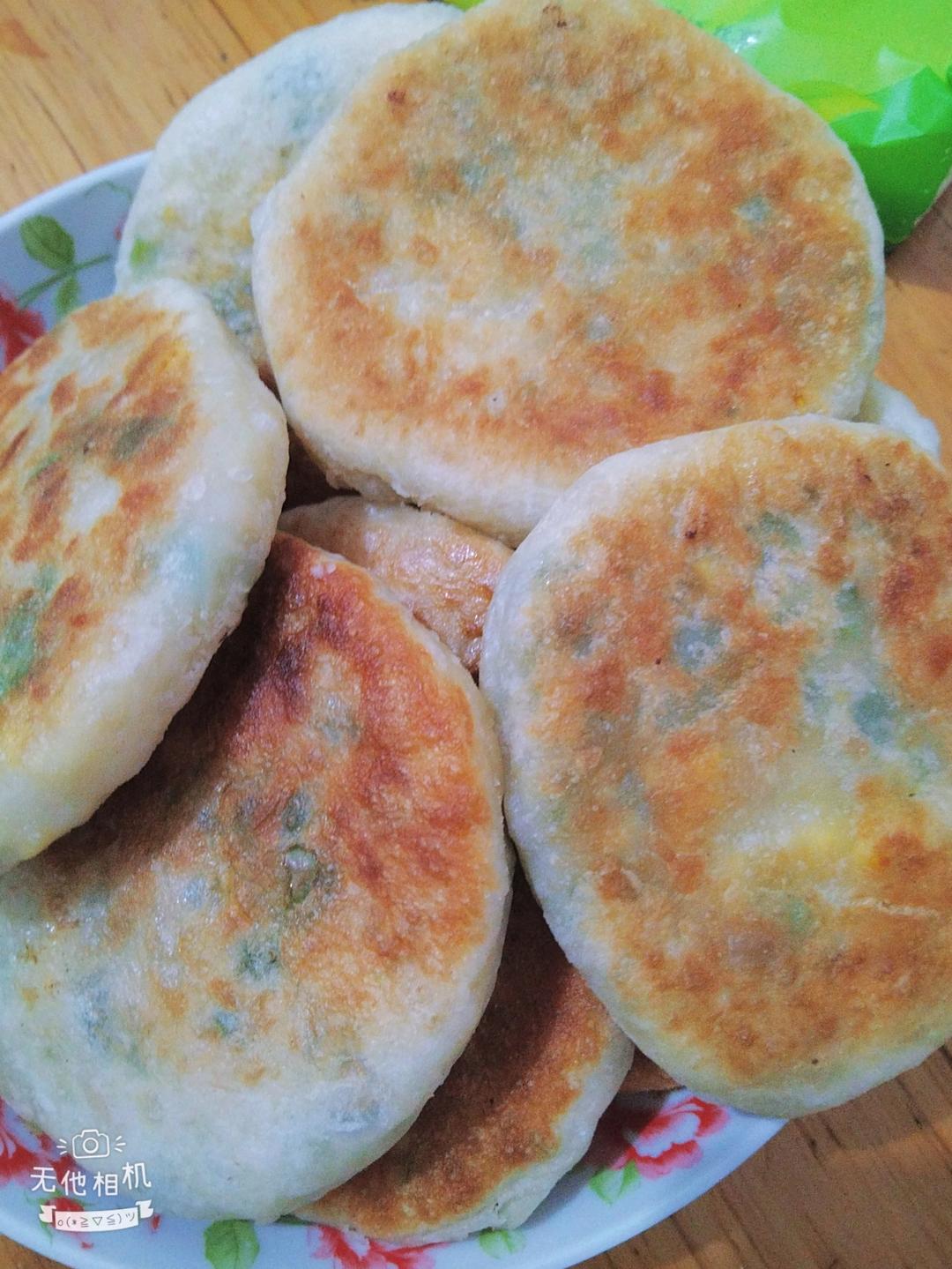 大学食堂的青椒鸡蛋馅饼