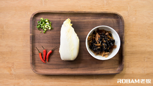 豆豉鲮鱼蒸白菜的做法 步骤1