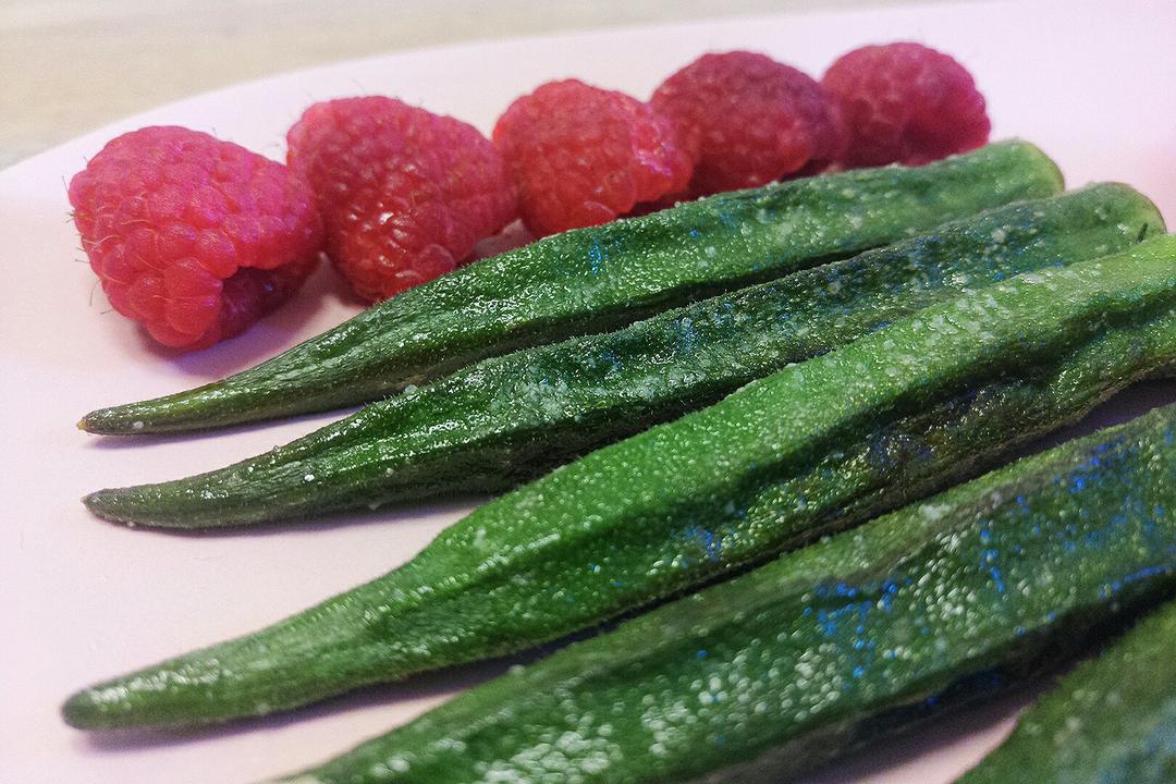 香煎秋葵