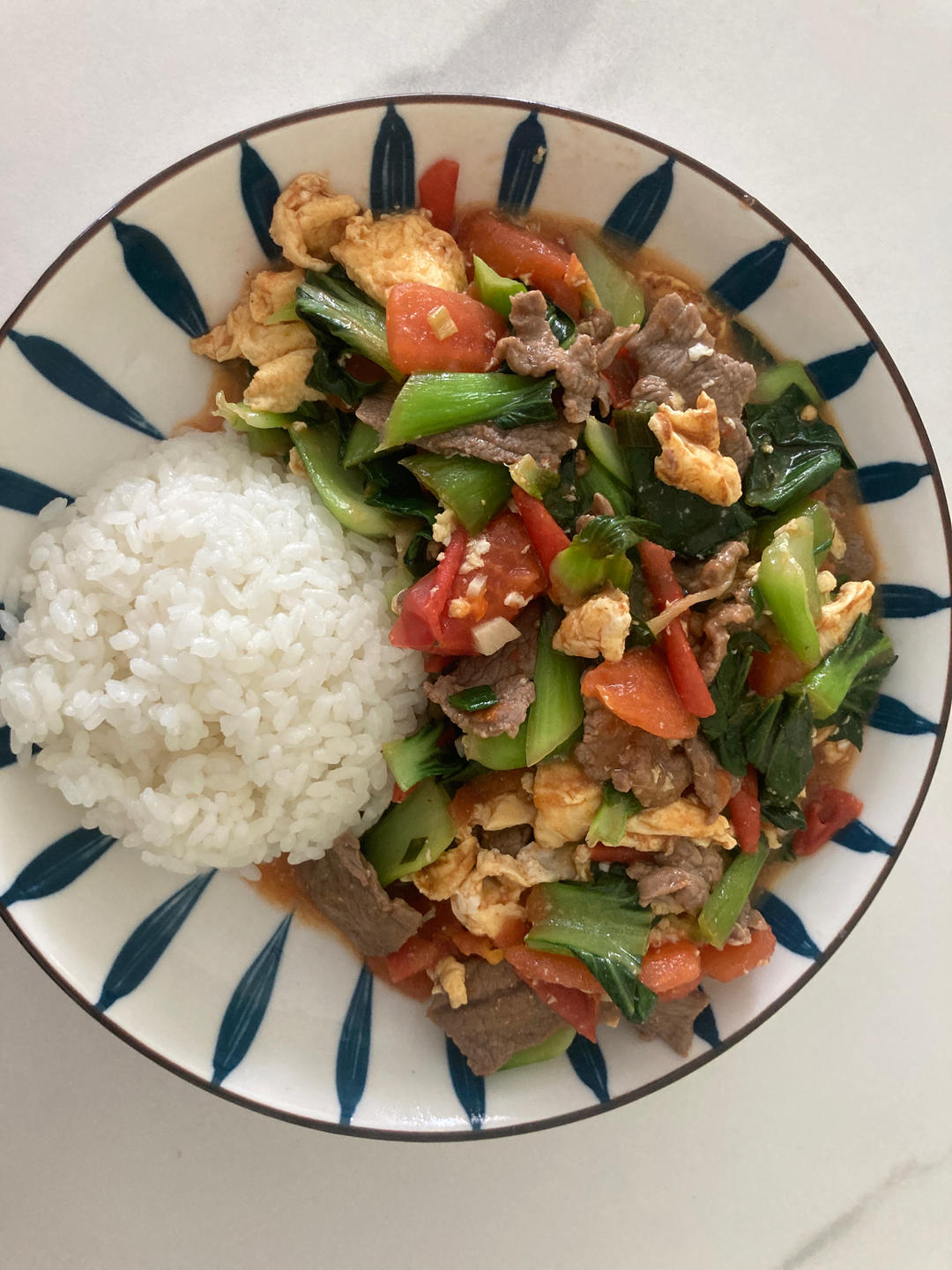 酸甜浓郁～超开胃🔥番茄滑蛋牛肉饭