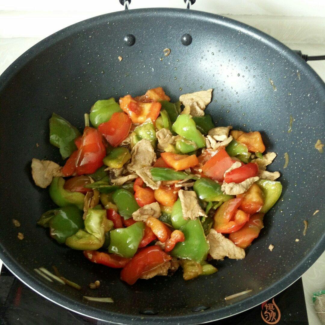 青椒炒肉