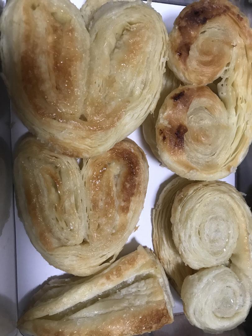 蝴蝶酥 Puff Pastry Butterfly Cookie