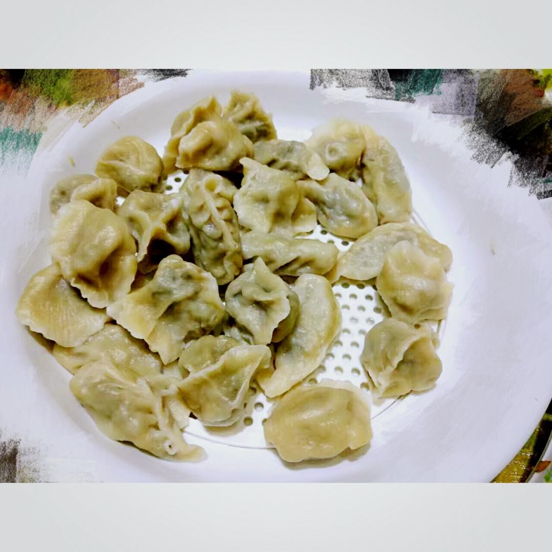 香椿馅儿饺子