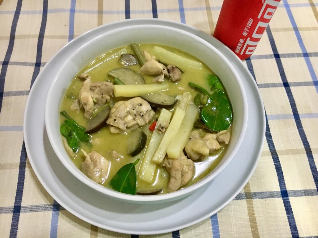 泰式青咖喱椰香鸡【食材包操作说明】