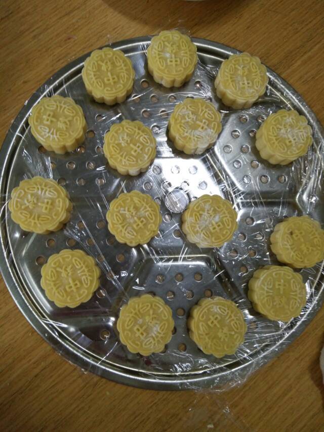 懒汉免炒绿豆沙(绿豆糕)