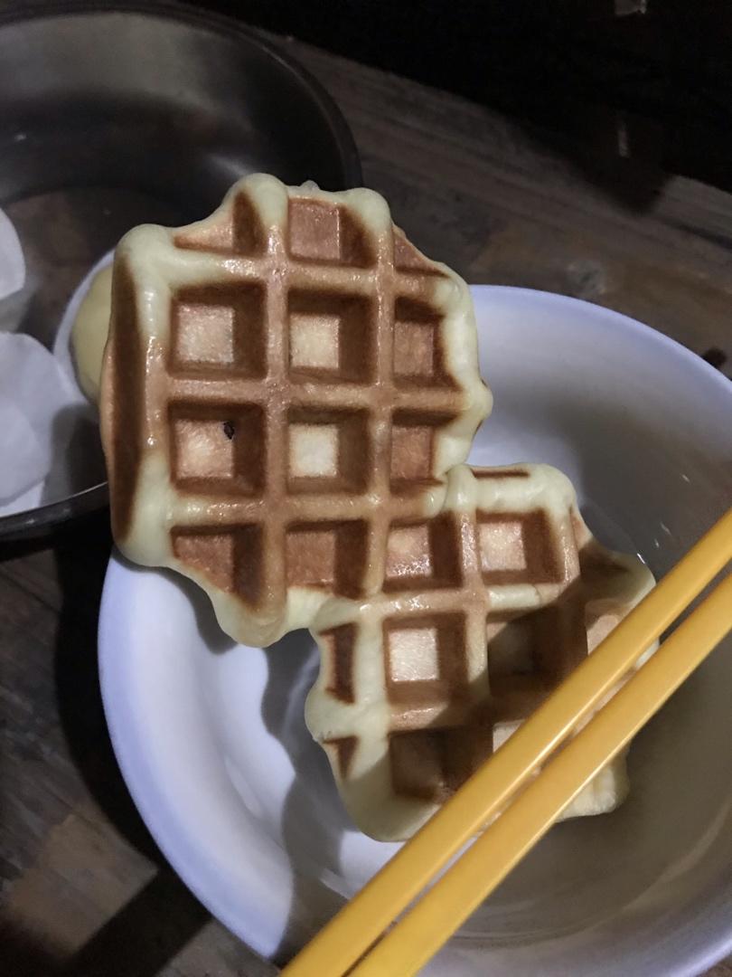 紫米华夫饼