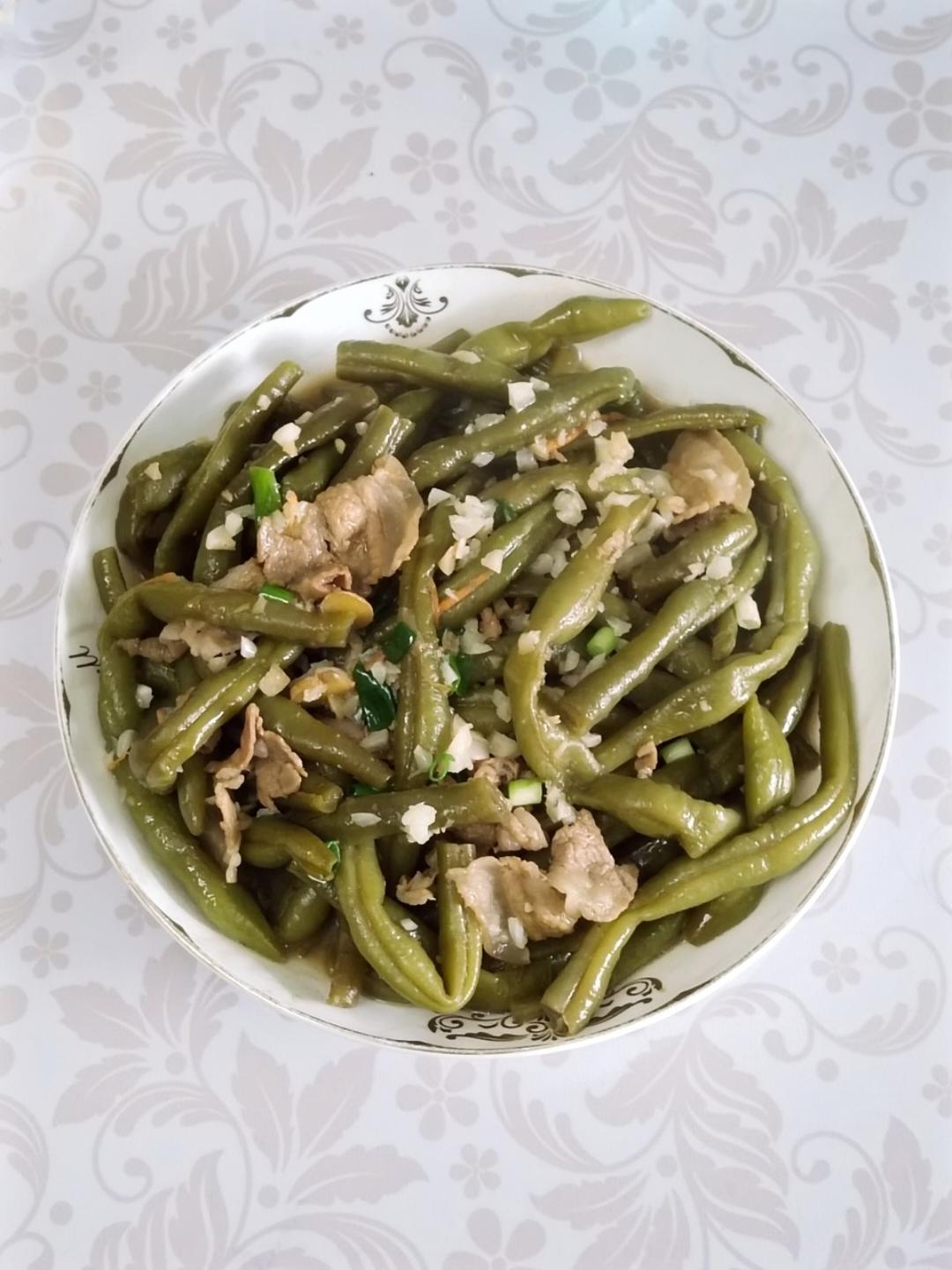 炖冻豆角