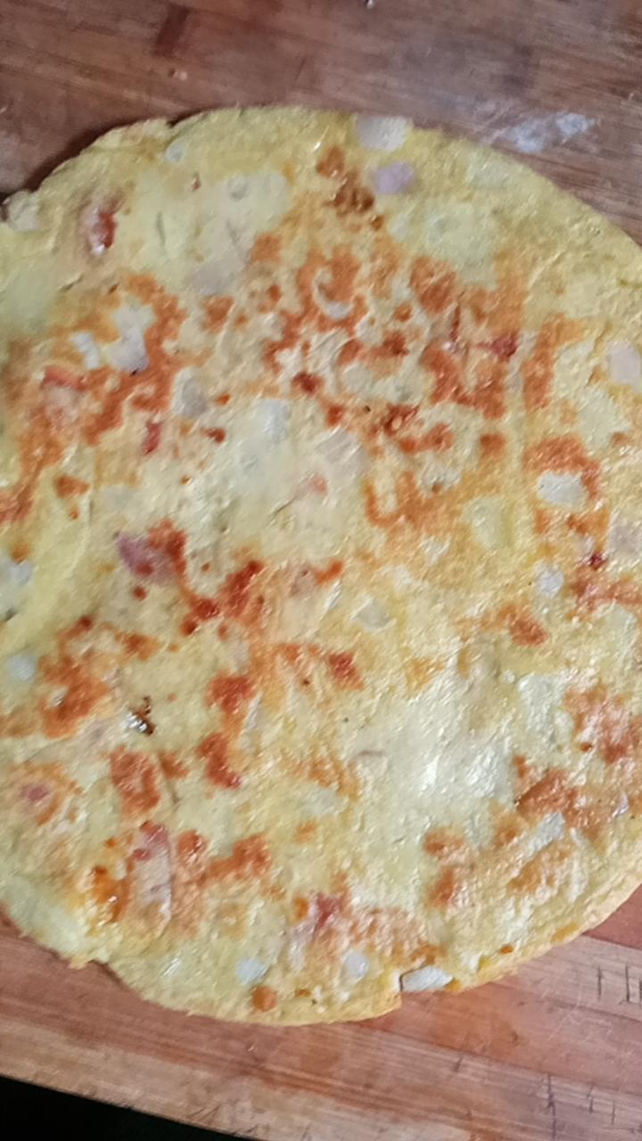 西红柿鸡蛋饼