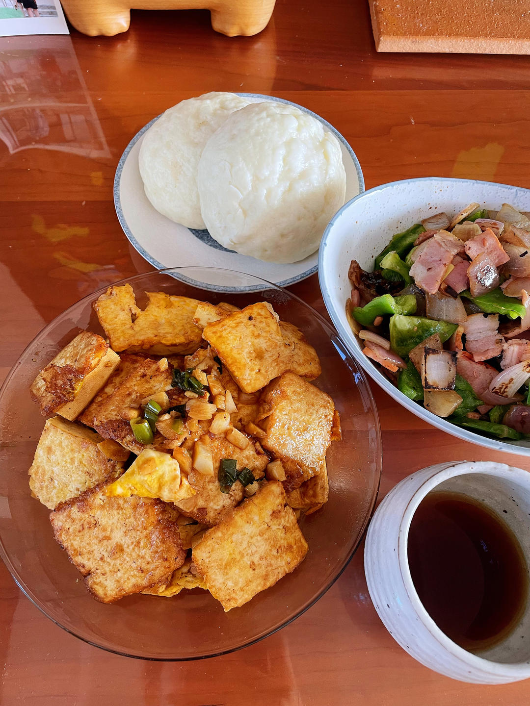 焖煎豆腐