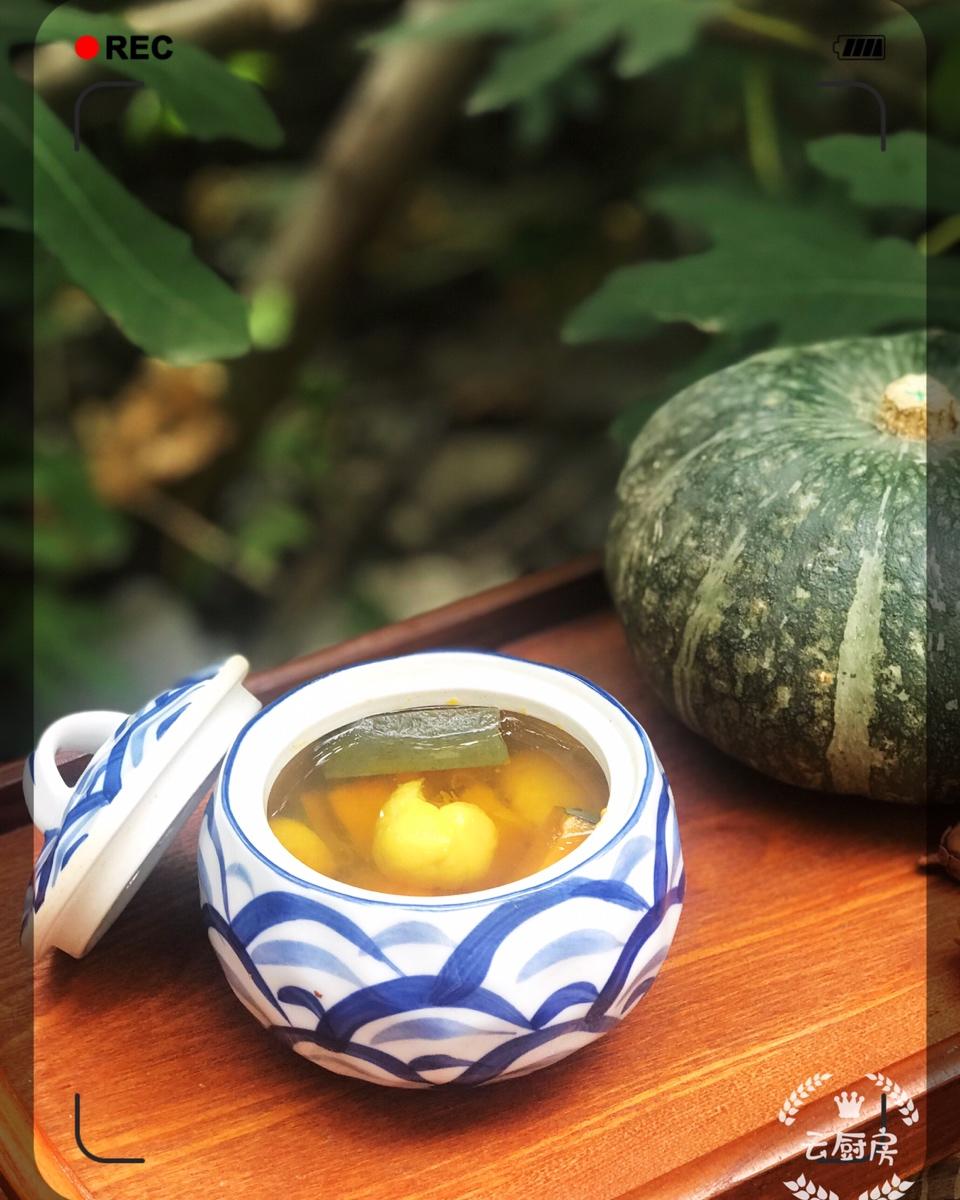 秋天的南瓜栗子汤
