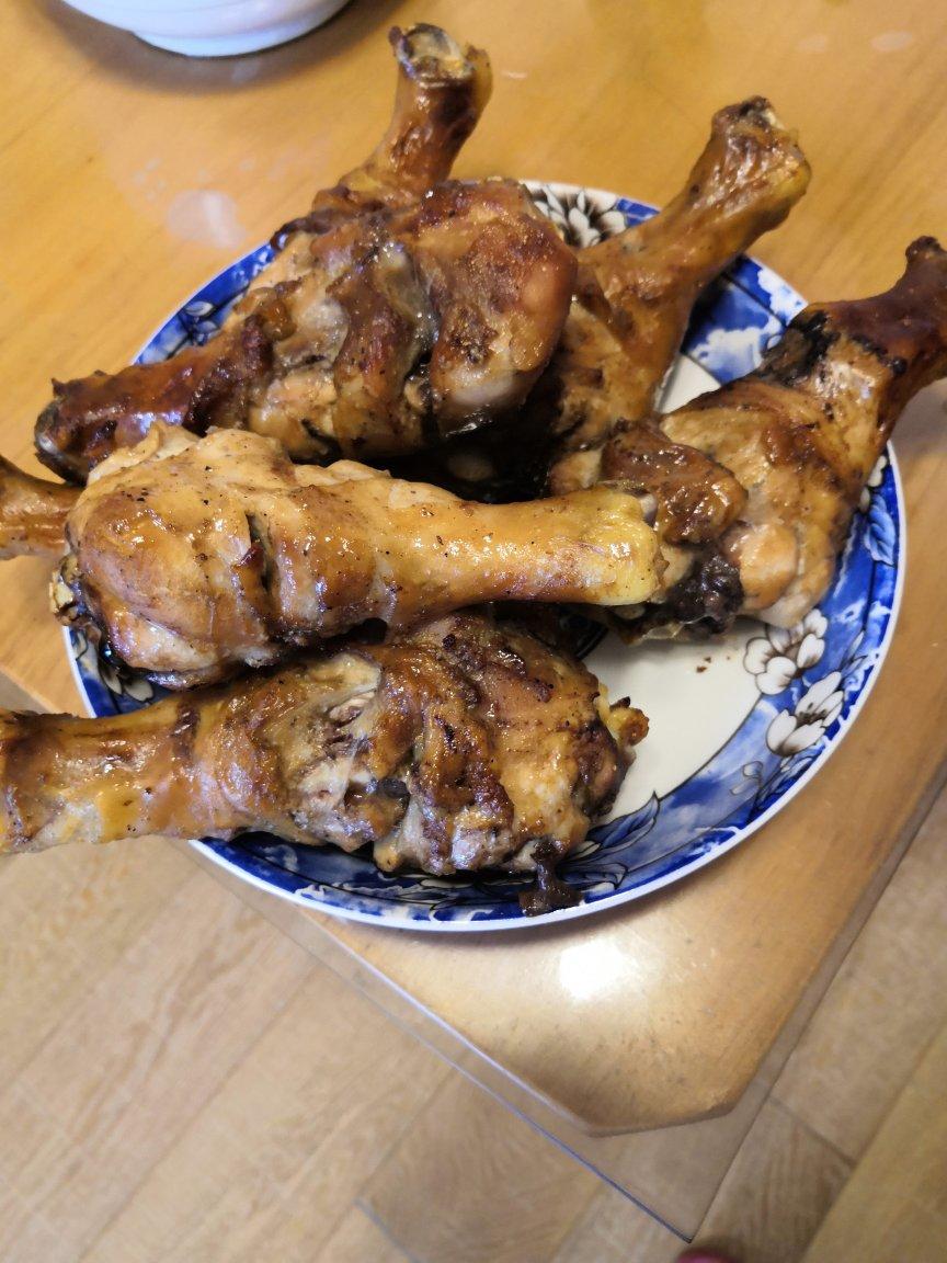 🔥🍗减脂也可以蜜汁的灵魂烤鸡腿来了😄🍗🔥