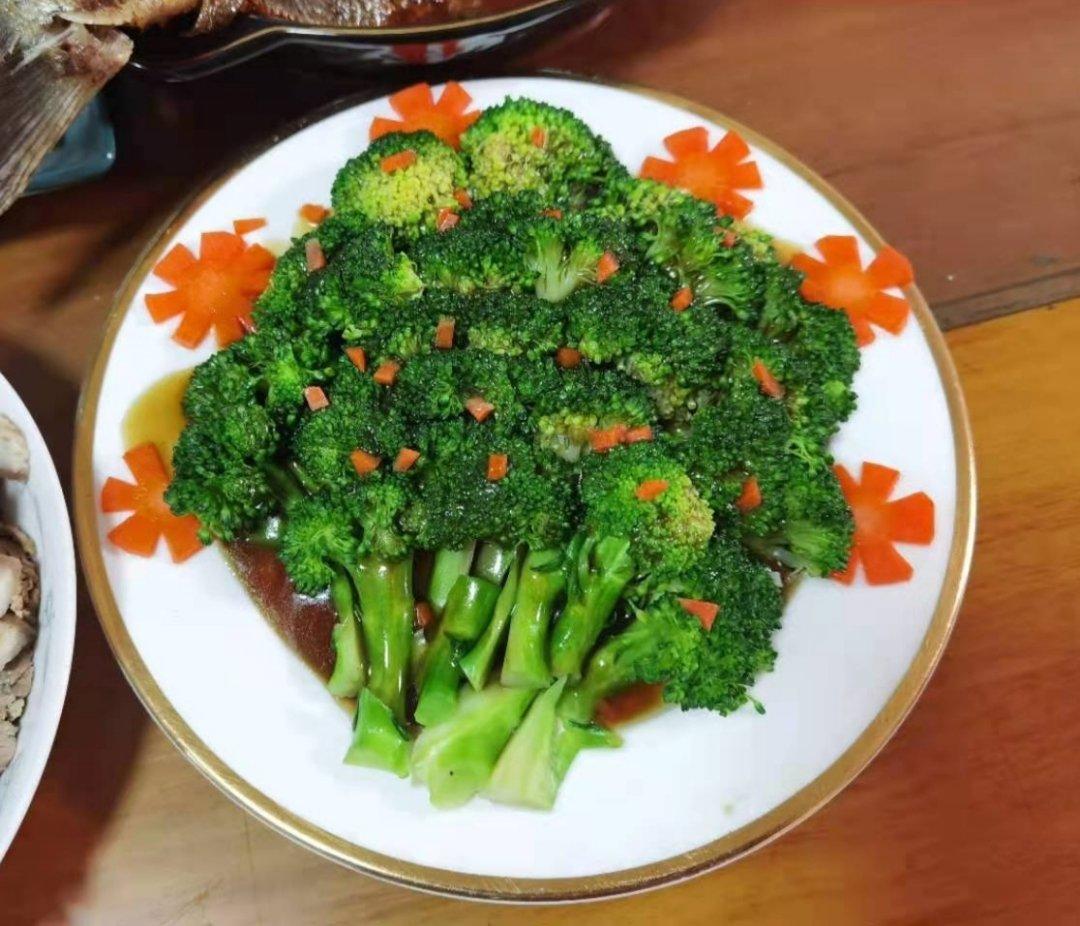 蚝油蒜蓉西兰花