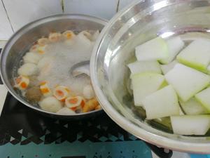 冬瓜肉丸汤的做法 步骤4