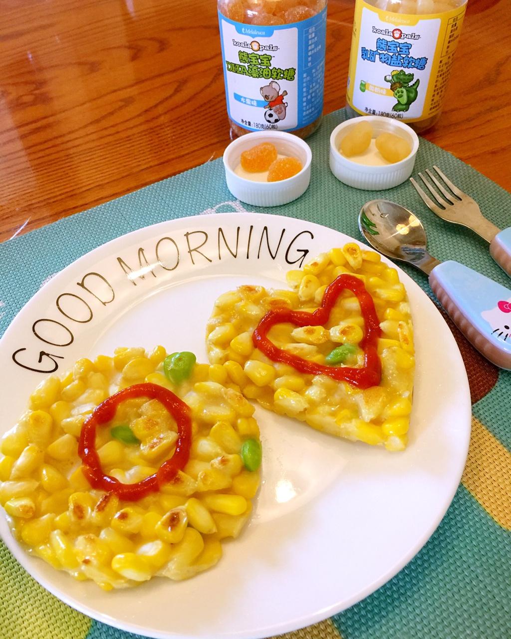 粒粒玉米饼