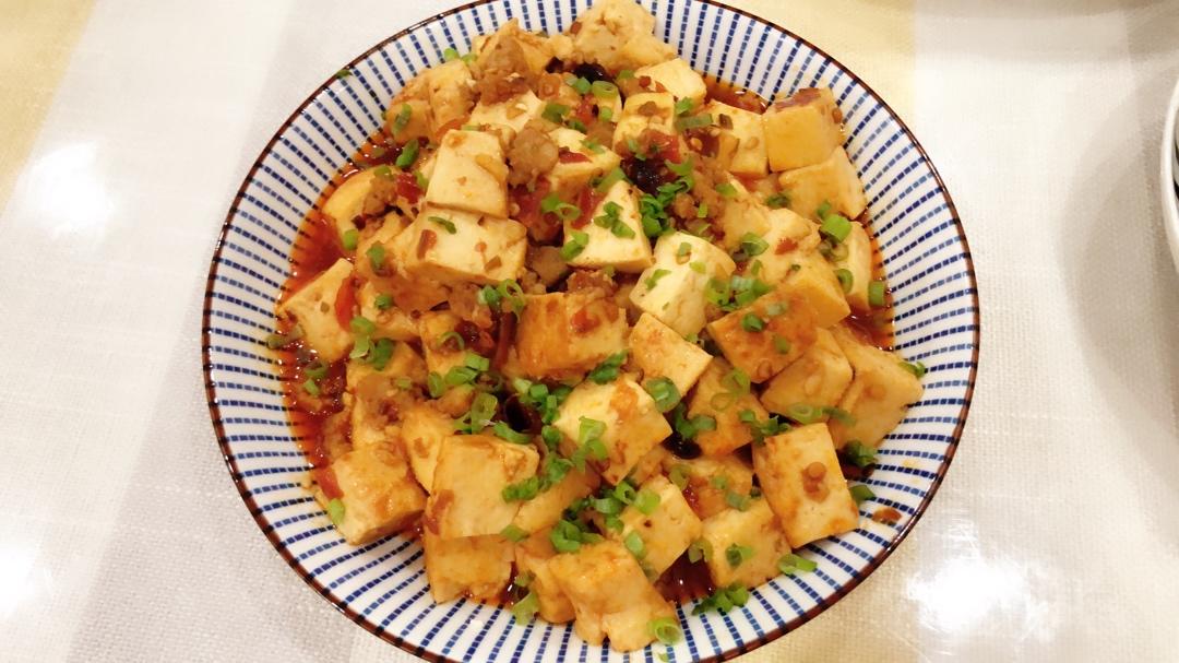 家常红烧肉末豆腐