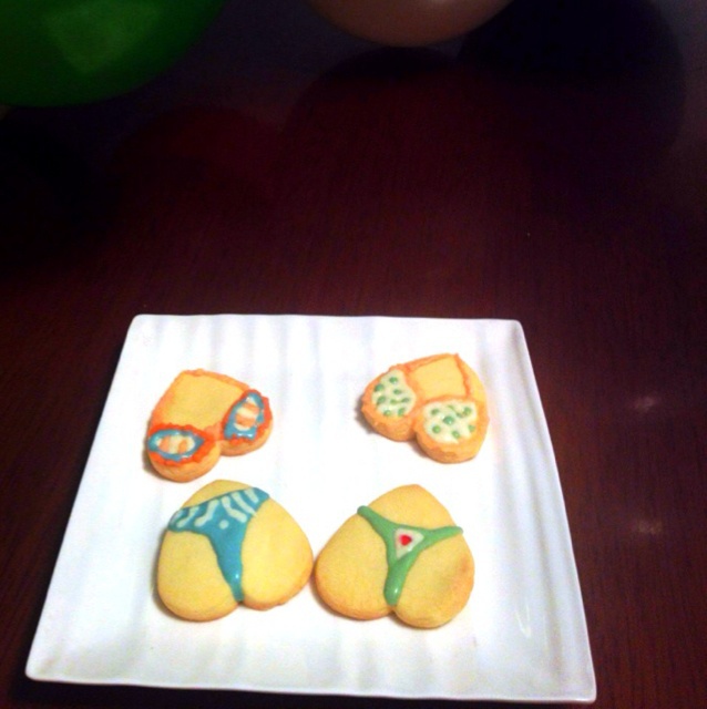 比基尼糖霜饼干