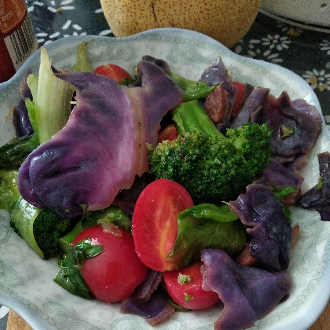 玉米洋葱炒蔬菜