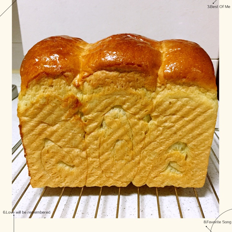 抹茶葡萄干吐司（面包机版）