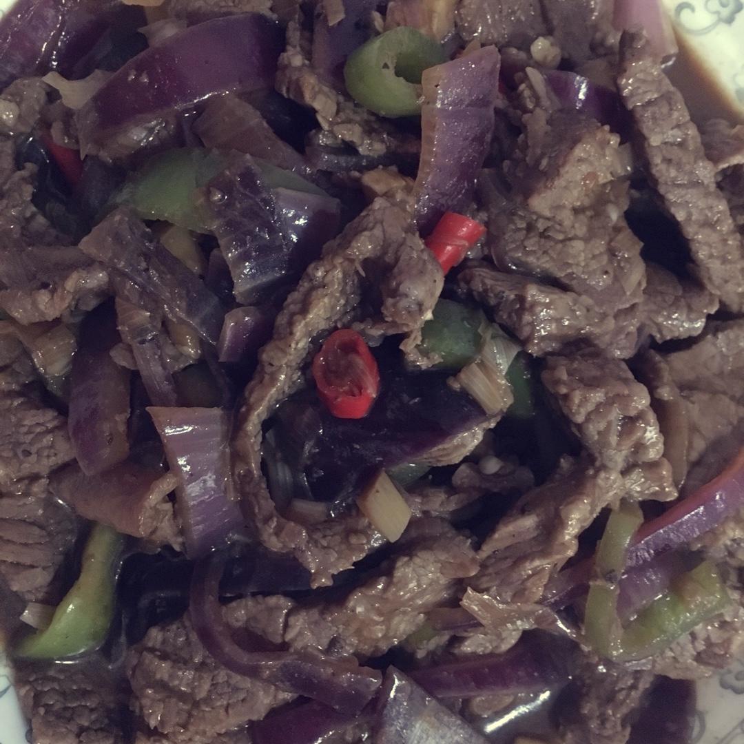 黑椒牛柳