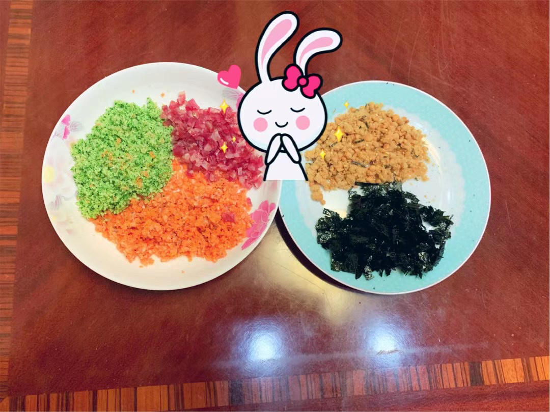 【五彩小饭团】有米有菜，有肉有奶有海鲜🥰