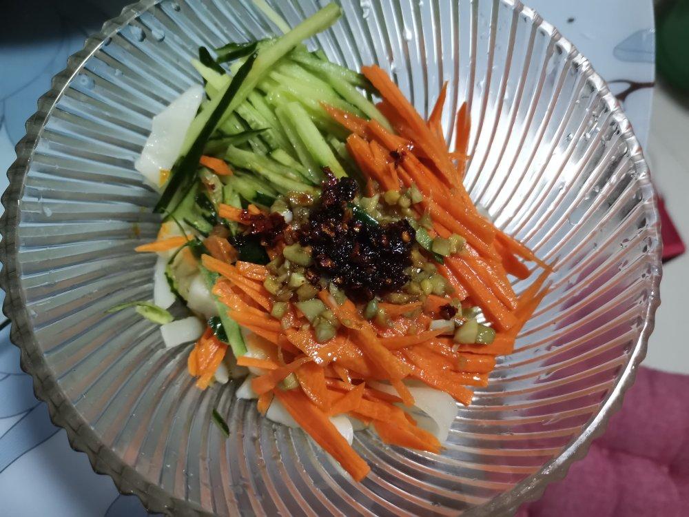 自制洗面版凉皮，弹性十足，零失败